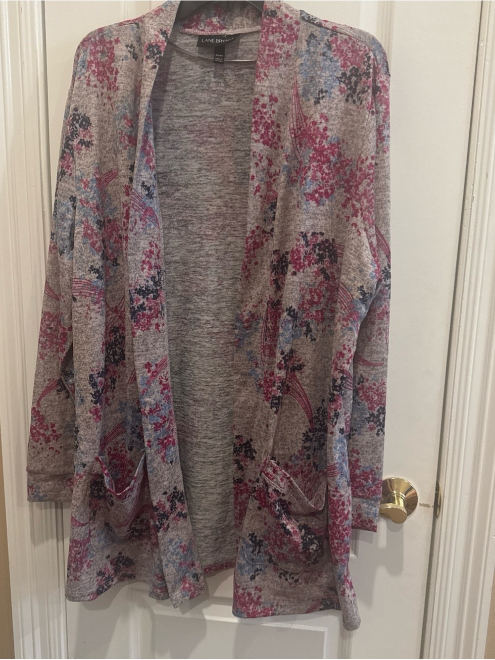 LANE BRYANT woman multi color cardigan